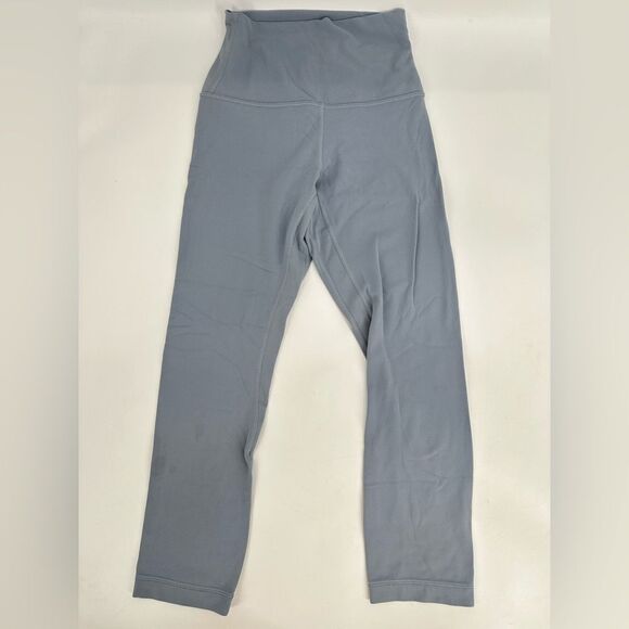Lululemon Align Crop *21" Chambray Blue Buttery Soft Size 2 - Picture 4 of 9